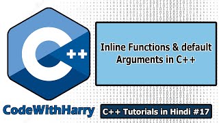 Inline Functions Default Arguments amp Constant Arguments in C  C Tutorials for Beginners 17 [upl. by Alejoa]