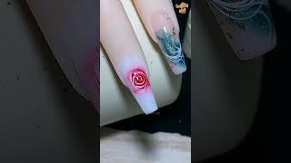 Most beautiful 😍❤️ nail art design tutorial 2024 nailart nails naildesign [upl. by Mani786]