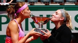 Lucie Safarova and Bethanie MattekSands Double take [upl. by Beacham]