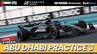 F1 LIVE ABU DHABI GP PRACTICE 3  Formula 1 Live Commentary amp Watchalong  Abu Dhabi Grand Prix FP3 [upl. by Just]