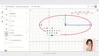 Cónicas con Geogebra Parte 2 Elipse [upl. by Mcnelly351]