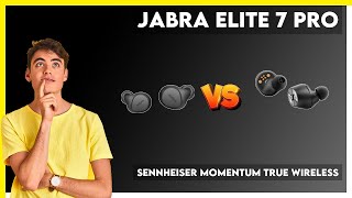 Jabra Elite 7 Pro vs Sennheiser Momentum True Wireless Comparison [upl. by Esej]