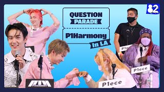 Bizarre Questions and Answers Only by Kpop Idols and Fans🤪  Question Parade in LA  P1Harmony [upl. by Bland254]