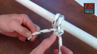 Six Knots  AB Marlinespike Seamanship Practical Demonstration [upl. by Kcaj610]