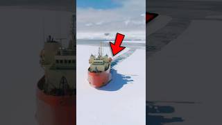 How Icebreaker Ships Work trending video today ice shorts viralshorts viralvideo aviation [upl. by Nyloj511]