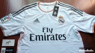 Real Madrid 1314 Playera Local La Liga BBVA [upl. by Dnilazor]