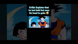 krillin isnt natural bald dragonball dragonballsuper anime dragonballz [upl. by Ayeki]