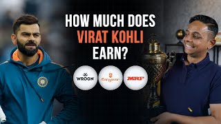 Virat Kohlis Net Worth Decoded  Celeb Economics [upl. by Fenton]