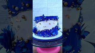 Blueberry cake new designshorts youtubeshorts [upl. by Aleece532]