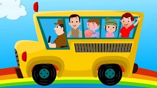 The wheels on the bus  nursery rhymes  kids songs  baby rhymes [upl. by Kym]