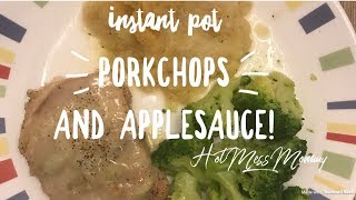 Instant Pot Porkchops amp Applesauce [upl. by Urbani781]