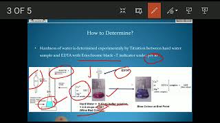 Water Treatment  EDTA method  First Year Engineering Chemistry [upl. by Akinit]