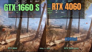 GTX 1660 super vs RTX 4060 [upl. by Ynattyrb]