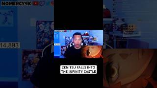 Zenitsu moving different Demon Slayer S4 EP8 REACTION demonslayerreaction [upl. by Trenna]