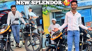 Hmari New Splendor 02102024 Le Li Or Purani Bike De Di 🤔 [upl. by Mira]