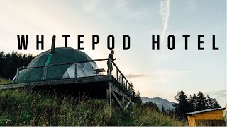 Switzerland Pod Hotel  Whitepod Hotel [upl. by Colvin]