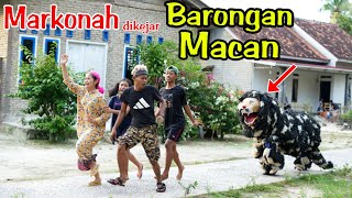 MARKONAH DIKEJAR BARONGAN MACAN NGAMUK [upl. by Ecyned416]