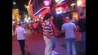 Kusadasi Turkey  Bar street [upl. by Leile]