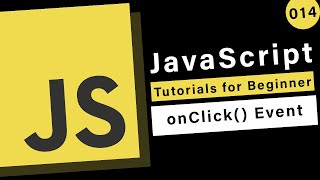 JavaScript Basics  onClick Event [upl. by Draned]