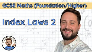 Index Laws 2 • Power of 0 Negative Powers • GCSE Maths FoundationHigher 🧮 [upl. by Ettelohcin]