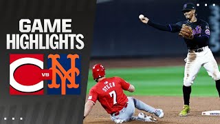 Reds vs Mets Game Highlights 9624  MLB Highlights [upl. by Warthman436]