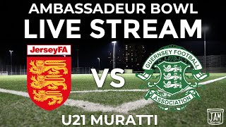 Jersey vs Guernsey  Ambassadeur Bowl U21 Muratti Live Stream [upl. by Ahsiemak]