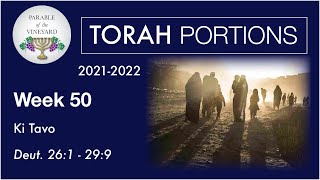 Torah Portions  Week 50  Ki Tavo 2nd Exodus amp Egypt  Deuteronomy 261  299 212022 [upl. by Ennayr865]