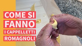 Come si fanno i cappelletti romagnoli [upl. by Anil]