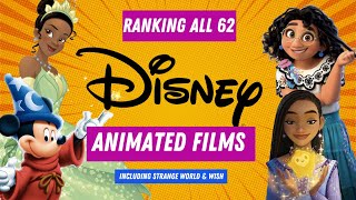 Every Disney Animation Movie Ranked [upl. by Lorelle]