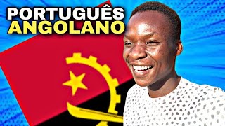 COMO É O PORTUGUÊS DE ANGOLA [upl. by Enyalahs]