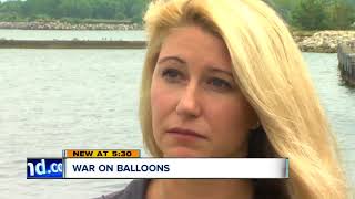 Balloon releases have impact on Lake Erie expert says [upl. by Urbannai]