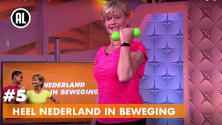 Heel Nederland Thuis in Beweging  Train met Olga Commandeur 5  NEDERLAND IN BEWEGING [upl. by Nnylrebma]