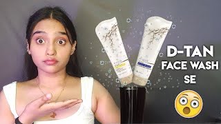 This D Tan Face Wash is Awesome  Ozone D Tan Facewash And Cleanser Review [upl. by Nevs]