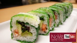 Vegan Roll With A Twist  How To Make Sushi Series [upl. by Ot]