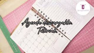 Agenda 2425 descargable  tutorial 🥰 [upl. by Gylys]