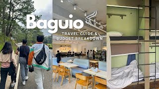 3D2N BAGUIO StepbyStep TRAVEL amp BUDGET GUIDE🍃❄️ Jett Alejo [upl. by Pufahl]