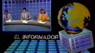 Cabecera de quotEl Informadorquot Venevisión  1987 [upl. by Warram]