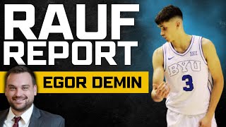 The Rauf Report  Breaking Down Egor Demins INSANE Debut And Use Of Ball Screens [upl. by Lynne149]