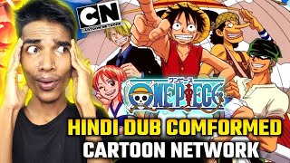 😍Official One Piece Hindi Dubbed On Cartoon Network Big Anoucement One Piece in Hindi Release Date [upl. by Ahsitniuq]