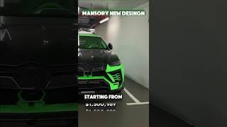 Mansory Lamborghini Urus Bold Design Big Performance [upl. by Levin]