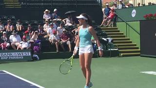 Johanna Konta serving [upl. by Blessington]