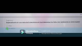 RESPUESTAS A EXAMEN Técnico en electrónica nivel 4 lección 1 capacítate para el empleo [upl. by Bellis54]