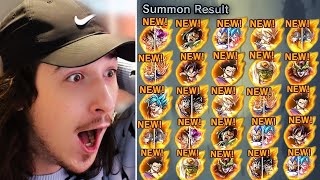 New Insanely Expensive Legends Limited Guaranteed Summons on Dragon Ball Legends [upl. by Shaylah]