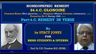 84 4C Glonoine  Part4C Remedy In Verse by Stacy Jones UL 081124 [upl. by Persian]