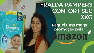 RESENHA Fralda Pampers Confort Sec [upl. by Rowe]