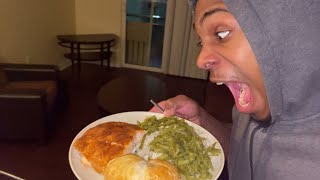 I COOKED SALMON VLOG [upl. by Ridgley]