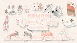 CUTE KAWAII ACCESSORY CODES for bloxburg amp berry avenue PT3 roblox bloxburg berryavenue [upl. by Ledairam949]