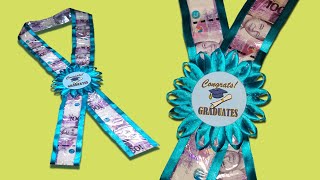 DIY Money Lei Graduation Gift  Money Garland  Easy DIY  Gift Ideas  Graduation [upl. by Hpesojnhoj471]