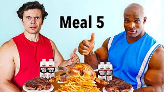 I Tried Ronnie Colemans 6000 Calorie Bulking Diet [upl. by Aelsel668]