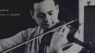 Michael Rabin Plays  Sarasate Habanera [upl. by Sinegold14]